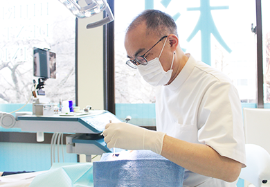 基本に忠実で正確・丁寧な治療を心掛けています